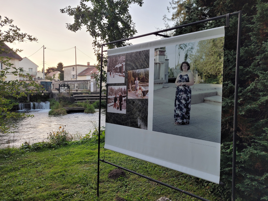 Exposition Obscura-Machine dans le parc de la Séravenne
